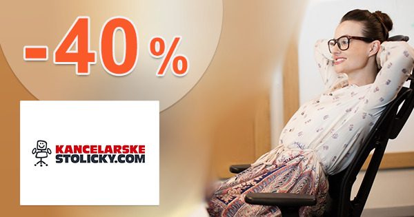 BLACK FRIDAY → AŽ DO -40% ZĽAVY VYBRANÉ PRODUKTY na KancelarskeStolicky.com