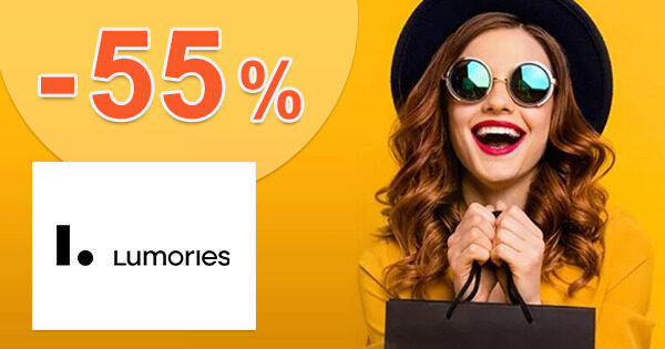 BLACK SHOPPING DAYS → ZĽAVY AŽ -55% NA VYBRANÉ PRODUKTY na Lumories.sk