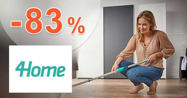 LETNÝ VÝPREDAJ → AŽ -83% ZĽAVY na 4Home.sk