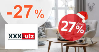 ZĽAVA -27% → NA SORTIMENT VIANOČNÉHO TRHU na XXXLutz.sk