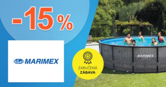 ZĽAVOVÝ KÓD → -15% EXTRA ZĽAVA NA BAZÉNOVÚ CHÉMIU na Marimex.sk