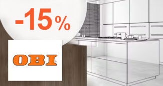 ZĽAVOVÝ KÓD → -15% EXTRA ZĽAVA NA KUCHYNE na OBI.sk