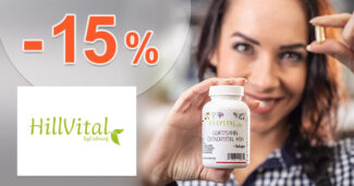 ZĽAVOVÝ KÓD → -15% EXTRA ZĽAVA NA VŠETKO na Hillvital.eu