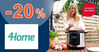 ZĽAVOVÝ KÓD → -20% EXTRA ZĽAVA NA ZAVÁRACIE HRNCE CONCEPT na 4Home.sk