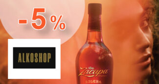 ZĽAVOVÝ KÓD → -5% EXKLUZÍVNA ZĽAVA NA VŠETKO na AlkoShop.sk