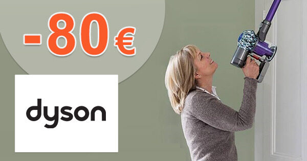 ZĽAVOVÝ KÓD → -80€ EXTRA ZĽAVA NA DYSON VYSÁVAČ V8 na Dyson.sk