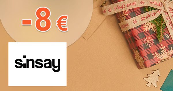 ZĽAVOVÝ KÓD → -8€ ZĽAVA K NÁKUPU na Sinsay.com