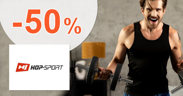 ZĽAVY AŽ DO -50% → OSLÁVTE NARODENINY na Hop-Sport.sk