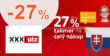 ZĽAVA -27% → NA TAKMER CELÝ NÁKUP na XXXLutz.sk